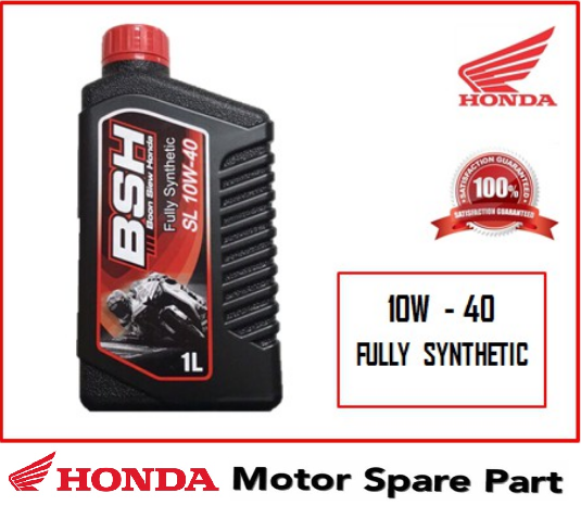 HONDA BSH FULLY SYNTHETIC ENGINE OIL 4T SL 10W40 1 LITRE