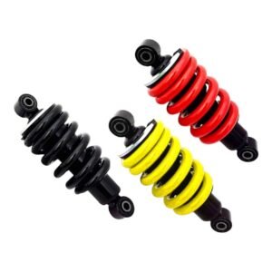 LC135 SHOCK ABSORBER ASSY YAMAHA ORIGINAL 55C-F2210-09 YELLOW / BLACK / RED