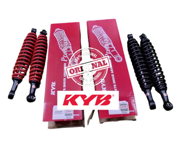 C70 / FAME / EX5 ABSORBER (HARD) (SET) – BLACK / RED ( KYB 100 % ORIGINAL) MS3009